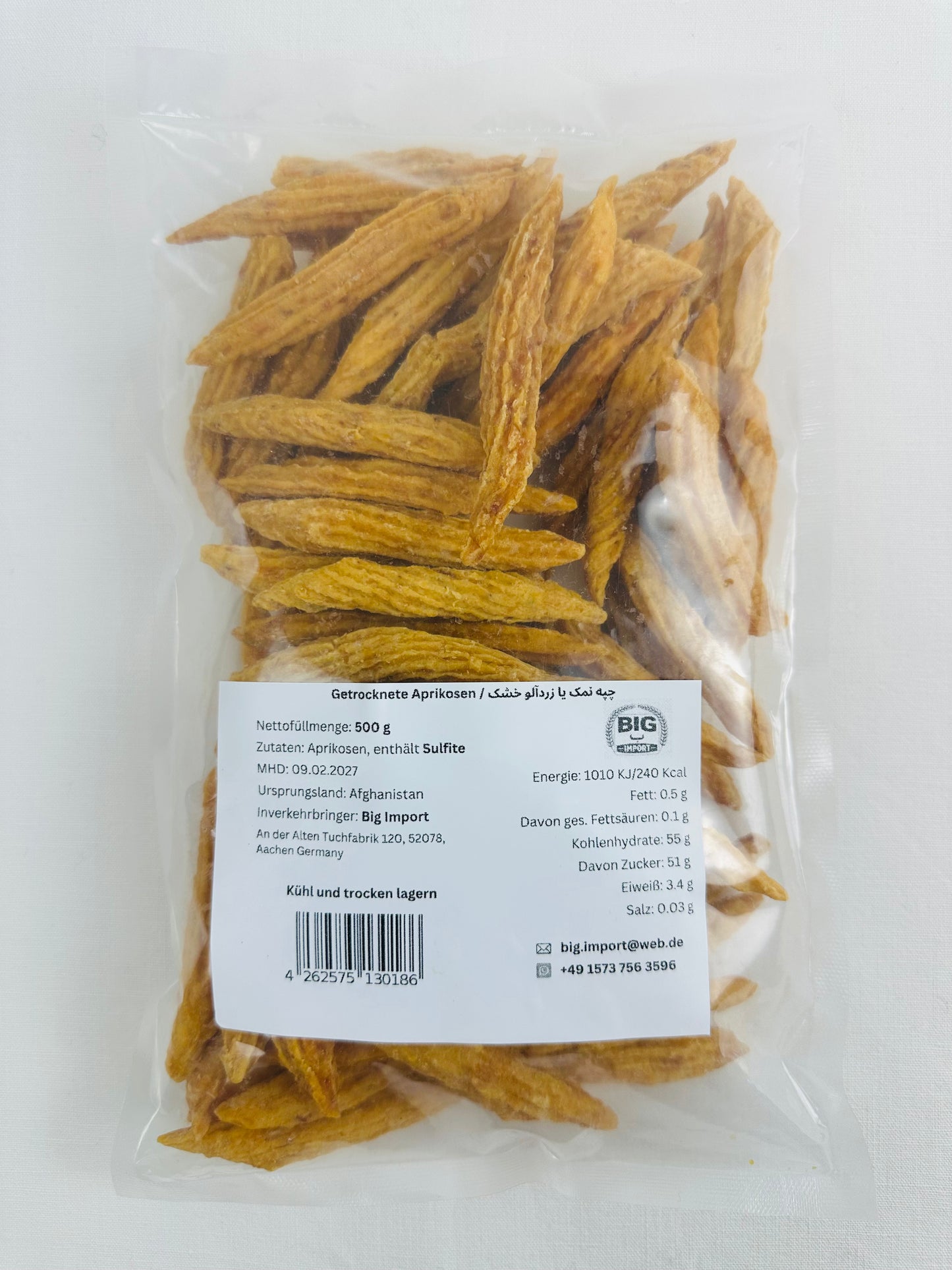 getrocknete Aprikosen