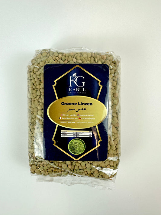 Grüne Linsen